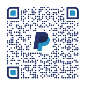 QR-Code zum Spenden via Paypal